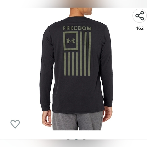 Under Armour Other - Under Armour Freedom Long Sleeve Tshirt